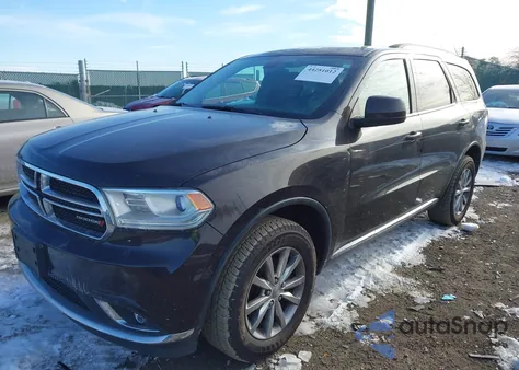 2017 Dodge Durango Sxt Awd z USA, uszkodzony, nr VIN 1C4RDJAG4HC619465
